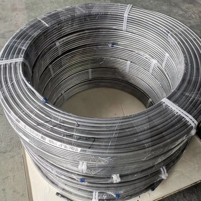 25m Length SS316L Coiled Heat Exchange Rolled Pipe